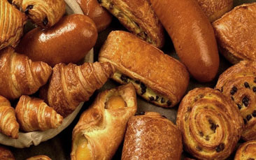 Les viennoiseries de la boulangerie pâtisserie Eiffel